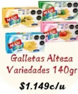 Supermercados Romanini Galletas alteza variedades oferta