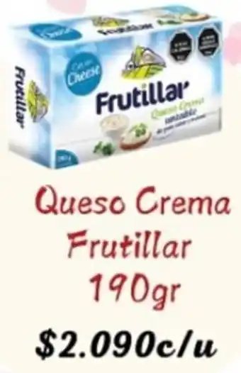 Supermercados Romanini Queso crema frutillar oferta