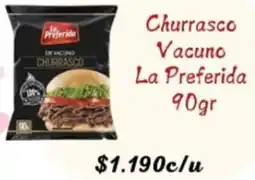 Supermercados Romanini Churrasco vacuno la preferida oferta