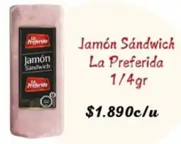 Supermercados Romanini Jamón sándwich la preferida oferta