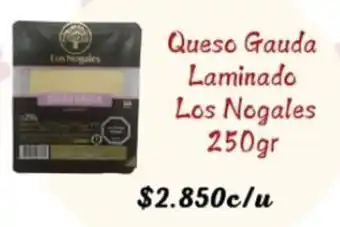 Supermercados Romanini Queso gauda laminado los nogales oferta