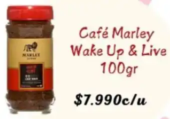 Supermercados Romanini Café Marley Wake Up & Live oferta