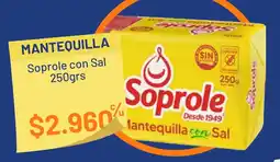 Provimarket Mantequilla soprole con sal oferta