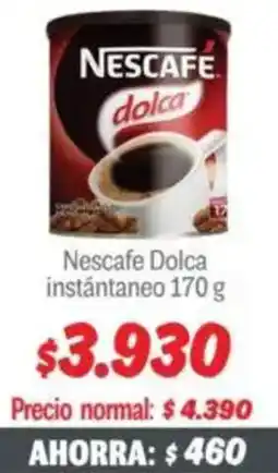 Mayorista 10 Nescafe dolca instantaneo oferta