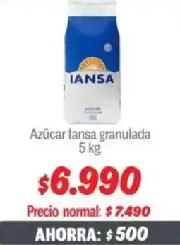 Mayorista 10 Azúcar lansa granulada oferta