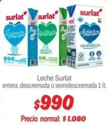 Mayorista 10 Surlat leche oferta