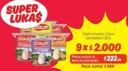 Mayorista 10 Yoghurt batido colun variedades oferta