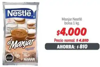 Mayorista 10 Nestlé manjar  bolsa oferta