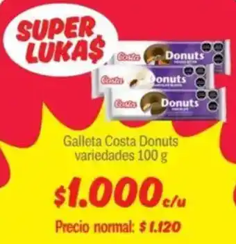 Mayorista 10 Costa donuts galleta variedades oferta