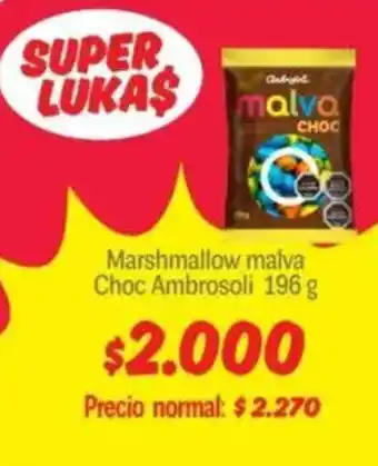 Mayorista 10 Ambrosoli marshmallow malva choc oferta