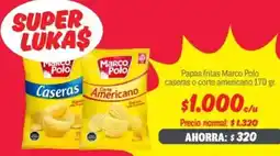 Mayorista 10 Marco polo papas fritas caseras o corte americano oferta