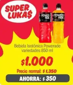 Mayorista 10 Powerade bebida isotónica variedades oferta