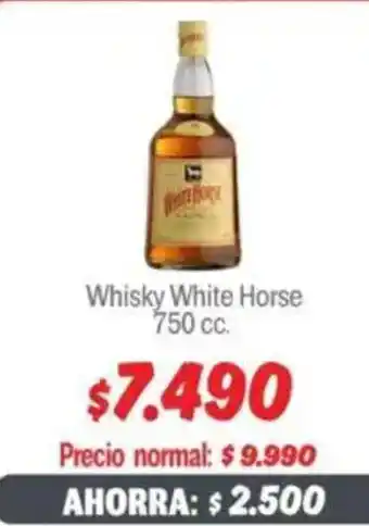 Mayorista 10 Whisky white horse oferta