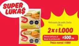 Mayorista 10 Rebozado de pollo sadia oferta