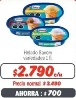 Mayorista 10 Savory helado variedades oferta