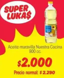 Mayorista 10 Nuestra cocina aceite maravilla oferta