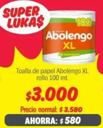 Mayorista 10 Abolengo XL toalla de papel rollo oferta