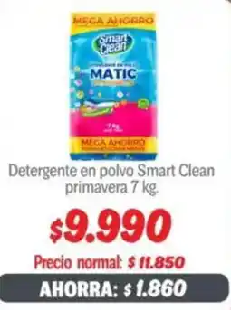 Mayorista 10 Smart clean detergente en polvo primavera oferta