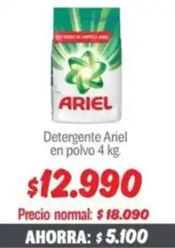 Mayorista 10 Ariel detergente en polvo oferta