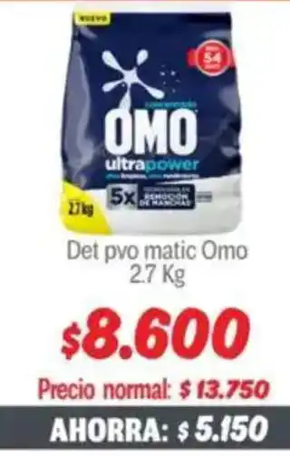 Mayorista 10 Omo det pvo matic oferta