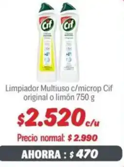 Mayorista 10 Cif original o limón limpiador multiuso c/microp oferta