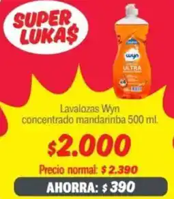 Mayorista 10 Wyn lavalozas concentrado mandarinba oferta