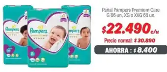 Mayorista 10 Pampers pañal premium care oferta