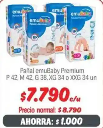 Mayorista 10 Emubaby premium pañal oferta