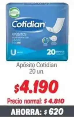 Mayorista 10 Cotidian apósito oferta