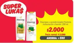 Mayorista 10 Pantene shampoo o acondicionador restauración o bambú oferta