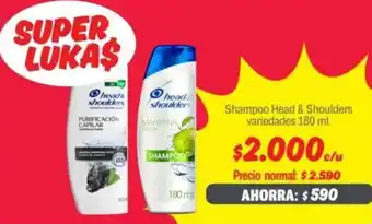 Mayorista 10 Head & shoulders shampoo variedades oferta