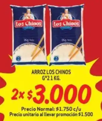 Mayorista 10 Los chinos arroz g° oferta