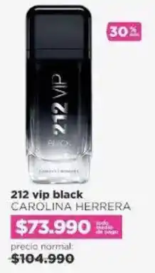 Ripley Carolina herrera 212 vip black oferta