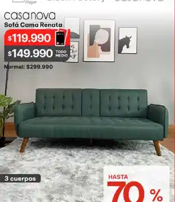 La Polar Casanova sofá cama renata oferta