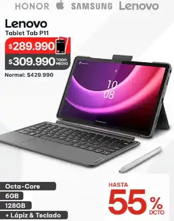 La Polar Lenovo tablet tab P11 oferta