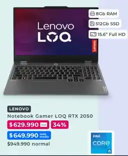 Foster Lenovo notebook gamer oferta