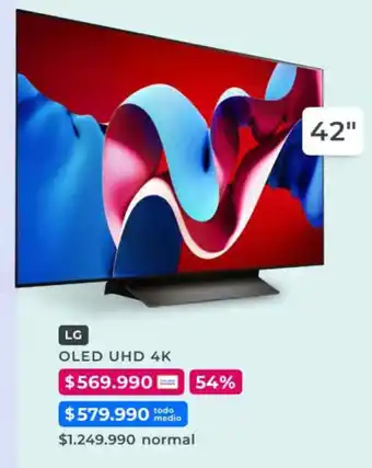 Foster Lg oled uhd 4k 42" oferta