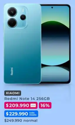 Foster Xiaomi redmi note 14 oferta