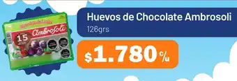 Provimarket Huevos de chocolate ambrosoli oferta