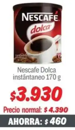 Mayorista 10 Nescafe dolca instantaneo oferta