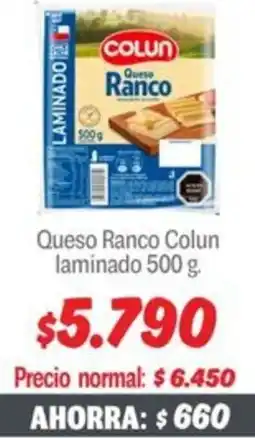 Mayorista 10 Queso ranco colun laminado oferta