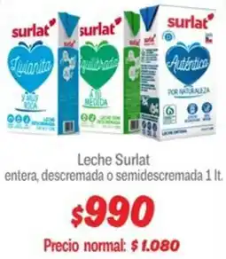 Mayorista 10 Surlat leche oferta