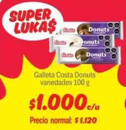 Mayorista 10 Costa donuts galleta variedades oferta