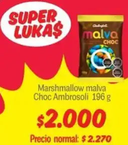 Mayorista 10 Choc ambrosoli marshmallow malva oferta