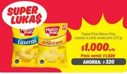 Mayorista 10 Marco polo papas fritas caseras o corte americano oferta