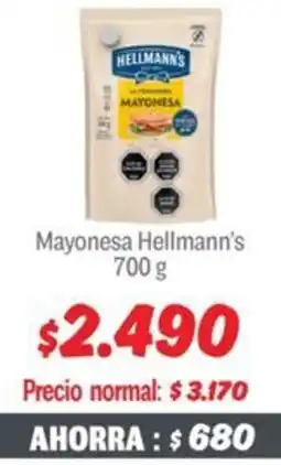 Mayorista 10 Hellmann's mayonesa oferta