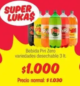 Mayorista 10 Bebida piri zero variedades desechable oferta