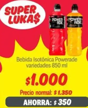 Mayorista 10 Powerade bebida isotónica variedades oferta