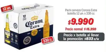 Mayorista 10 Corona extra pack cerveza oferta