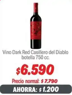 Mayorista 10 Dark red casillero vino del diablo botella oferta